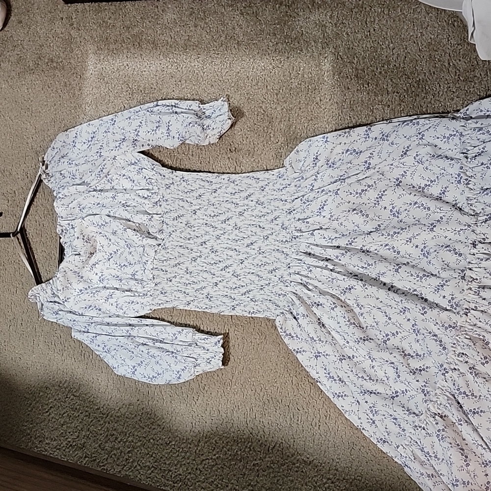 Floral floor length dress